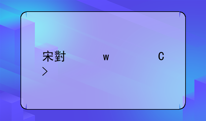 宋小宝段子台词