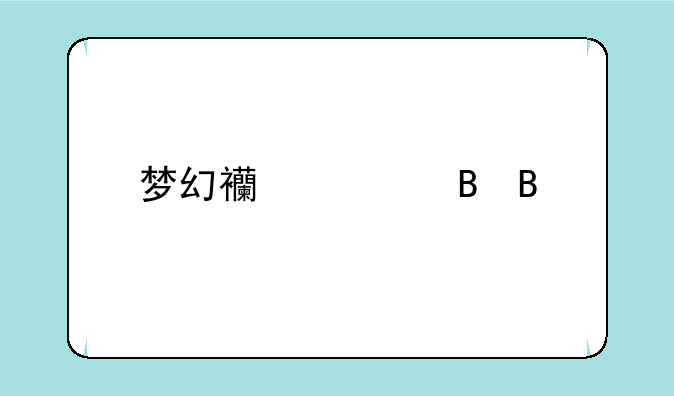 梦幻西游琵琶副