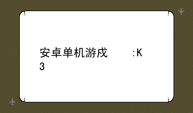 安卓单机游戏排行榜