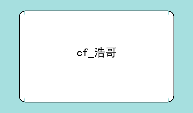 cf_浩哥