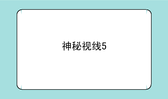 神秘视线5