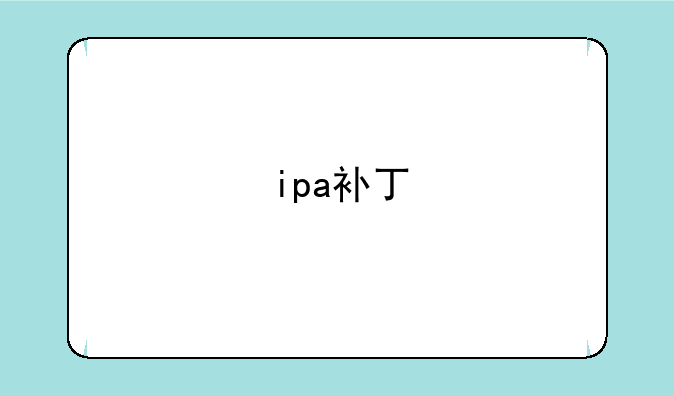 ipa补丁